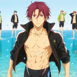 Вольный стиль! Вечное соревнование: Обещание — постер аниме