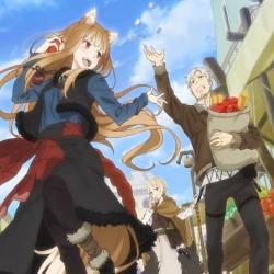 Волчица и пряности (2024) — постер аниме