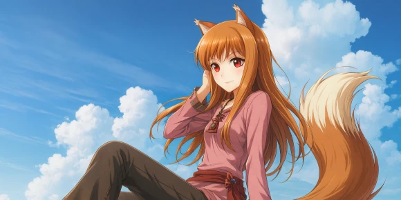 Волчица и пряности (второй сезон) — баннер