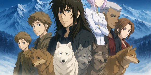 Волчий дождь OVA — баннер