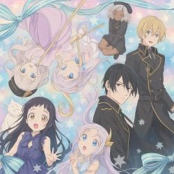 Волшебница и злой офицер — постер аниме