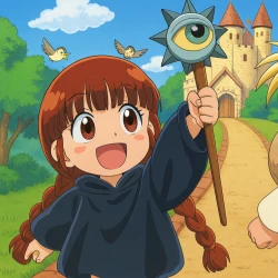 Волшебный круг Гуру-Гуру [ТВ-1] — постер аниме