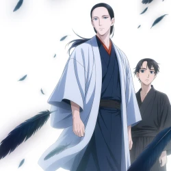 Ворон не выбирает господина — постер аниме