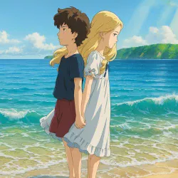 Воспоминания о Марни — постер аниме