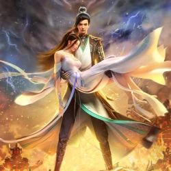 Восставший против Неба — постер аниме