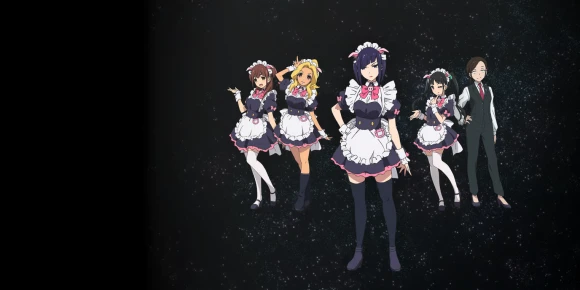 Война горничных Акибы — баннер