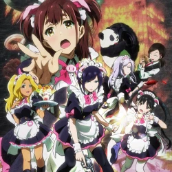 Война горничных Акибы — постер аниме