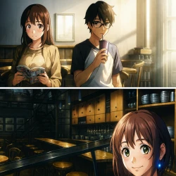 Время Евы ONA — постер аниме