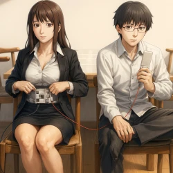 Время Евы — постер аниме