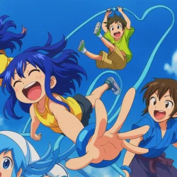 Вторжение Кальмарки — постер аниме