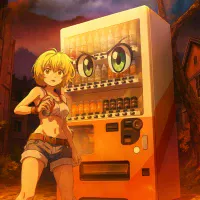 Я переродился торговым автоматом и скитаюсь по лабиринту — постер аниме