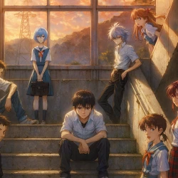 Евангелион 2.22: Ты (не) пройдешь — постер аниме