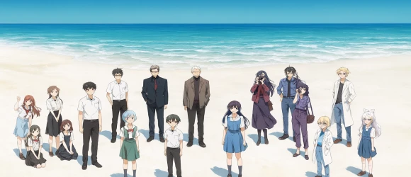 Евангелион 3.0+1.0 — баннер