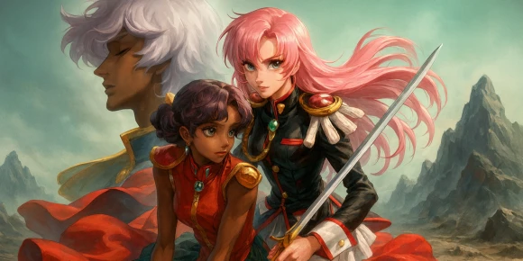 Юная революционерка Утэна [ТВ] — баннер