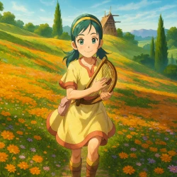 Заклинательница зверей Эрин — постер аниме