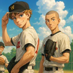 Замахнись сильнее [ТВ-1] — постер аниме