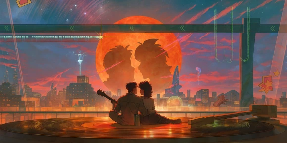 Затерявшись в звёздах — баннер