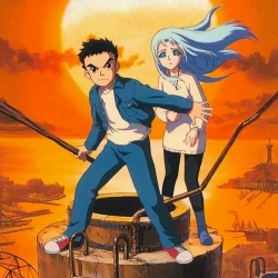 Здесь и сейчас — постер аниме