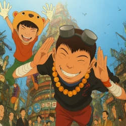 Железобетон — постер аниме