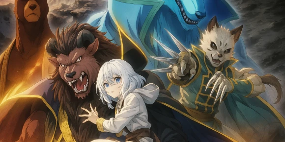 Жертвенная принцесса и владыка зверей — баннер