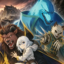 Жертвенная принцесса и владыка зверей — постер аниме