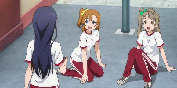 Живая любовь! Школьный клуб айдолов (фильм) — баннер