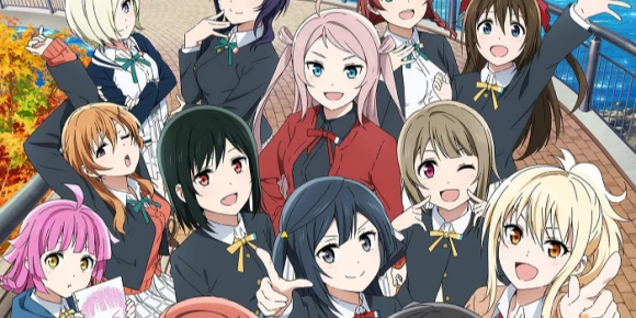 Живая любовь! Школьный клуб айдолов [ТВ-2] — баннер