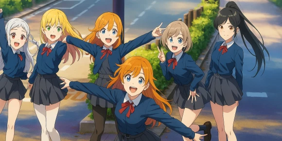 Живая любовь! Суперзвезда [ТВ-1] — баннер