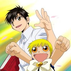 Златовласый Гаш Белл — постер аниме