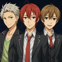 Звёздное небо — постер аниме