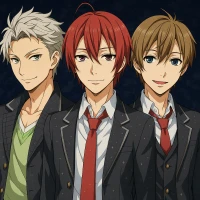 Звёздное небо — постер аниме