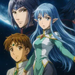 Звёздный флаг 3 — постер аниме