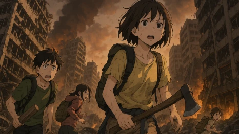 Постер жанра «Выживание»